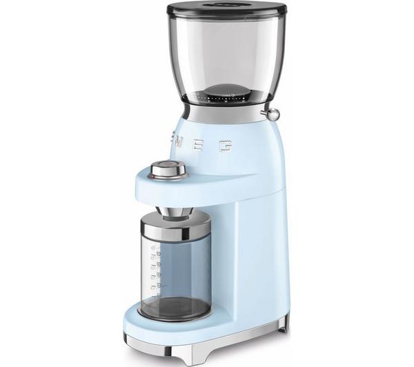 SMEG CGF01PBUK Coffee Grinder Pastel Blue Pastel Blue