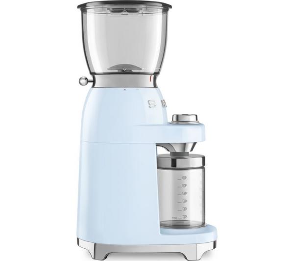 SMEG CGF01PBUK Coffee Grinder Pastel Blue Pastel Blue