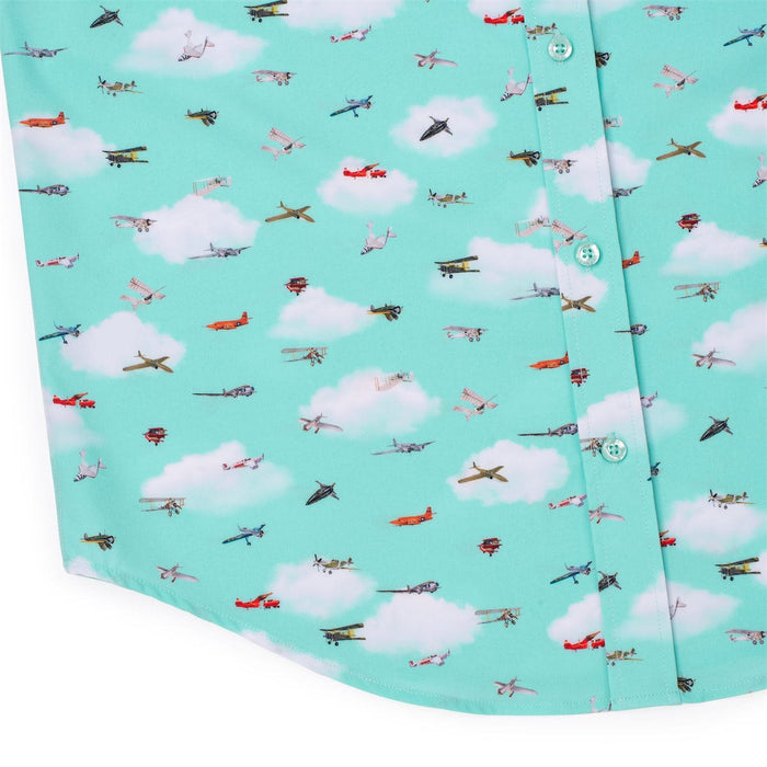 RSVLTS Smithsonian Short Sleeve Shirt Smithsonian Air and Space "Taking Flight" – KUNUFLEX Short Sleeve Shirt Smithsonian Air and Space "Taking Flight" – KUNUFLEX Short Sleeve Shirt