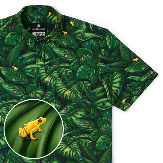 RSVLTS Smithsonian Short Sleeve Shirt Smithsonian's National Zoo and Conservation Biology Institute "Deadly by Design" – KUNUFLEX Short Sleeve Shirt Smithsonian's National Zoo and Conservation Biology Institute "Deadly by Design" – KUNUFLEX Short Sleeve Shirt