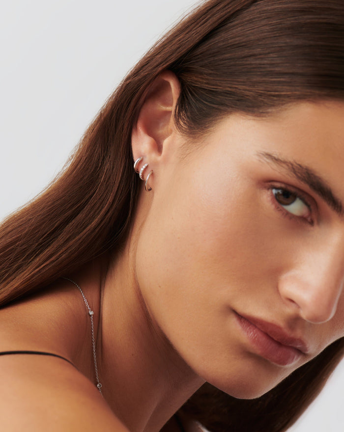 Fine Classic Small Hoop Earrings Earrings Missoma