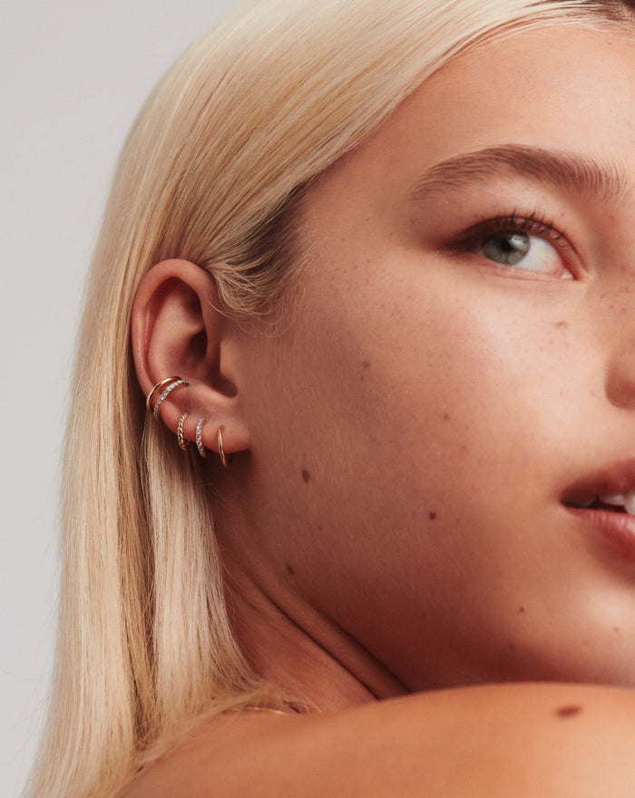 Fine Classic Small Hoop Earrings Earrings Missoma
