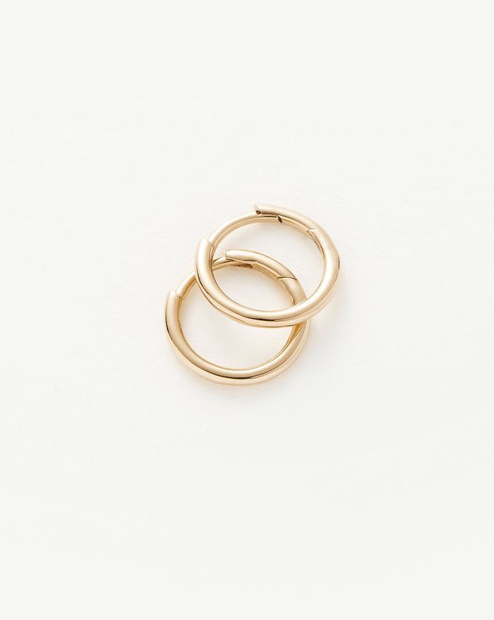 Fine Classic Small Hoop Earrings Earrings Missoma