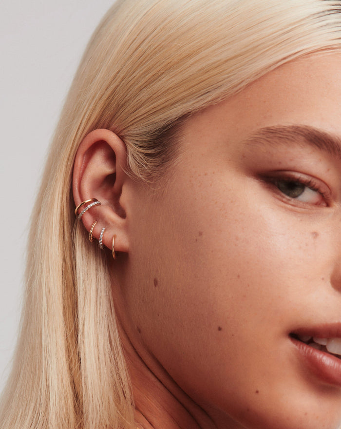 Fine Classic Small Hoop Earrings Earrings Missoma