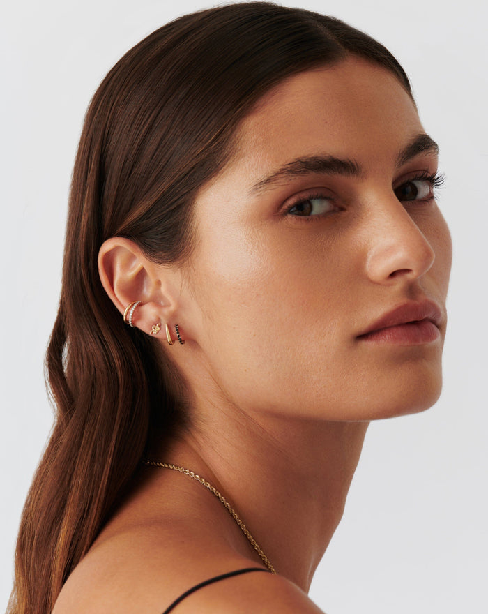 Fine Snake Single Stud Earring Earrings Missoma