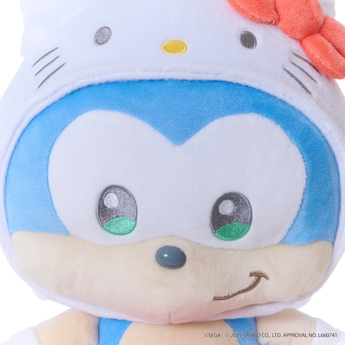 SONIC & FRIENDS x Hello Kitty and Friends 8" Plush (Sonic x Hello Kitty) Plush Sega Fave Corporation