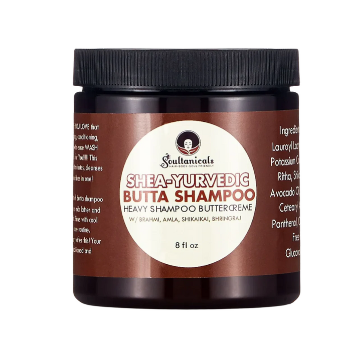 Soultanicals Shea-Yurvedic Butta Shampoo 8oz