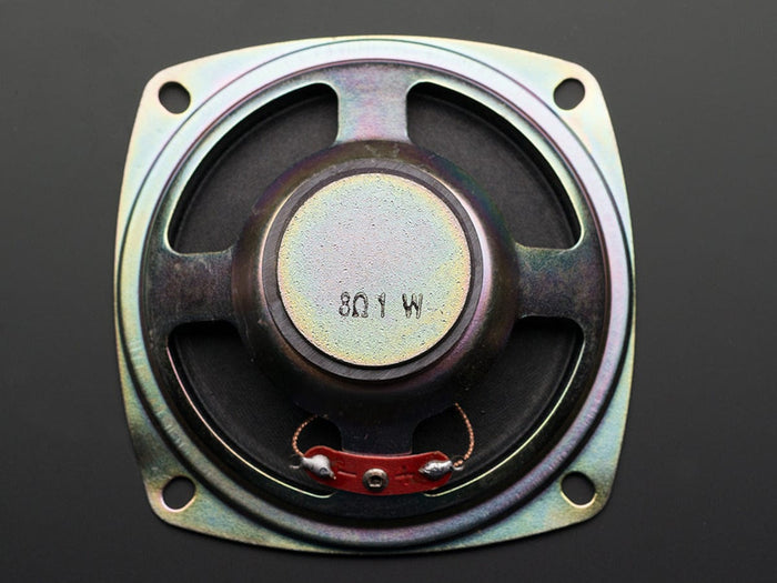 Speaker - 3" Diameter - 8 Ohm 1 Watt by The Pi Hut - The Pi Hut