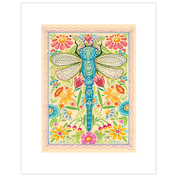 Spring Dragon Fly Fine Art Print