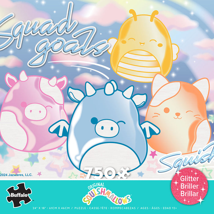 Squish Squad - 750 Piece Glitter Puzzle