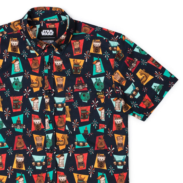 RSVLTS XS Star Wars Short Sleeve Shirt Star Wars™ "Cosmic Cocktails" – KUNUFLEX Short Sleeve Shirt Star Wars™ "Cosmic Cocktails" – KUNUFLEX Short Sleeve Shirt