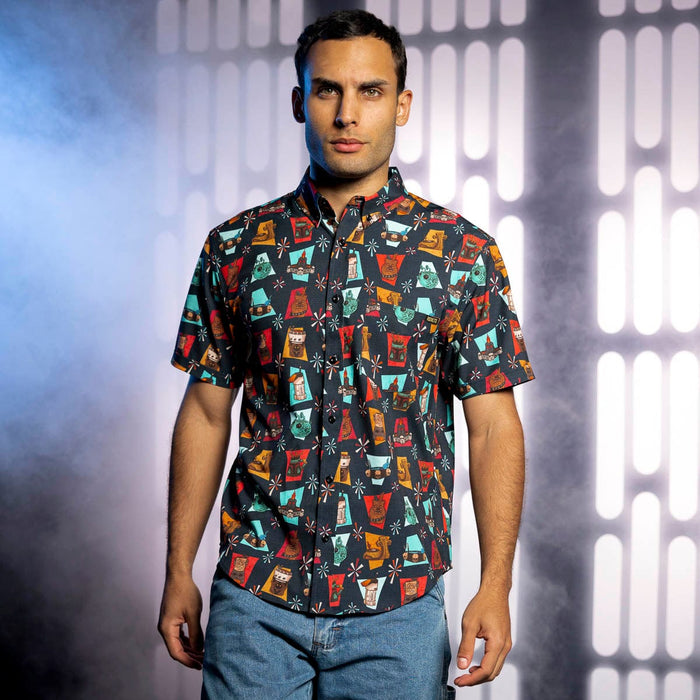 RSVLTS Star Wars Short Sleeve Shirt Star Wars™ "Cosmic Cocktails" – KUNUFLEX Short Sleeve Shirt Star Wars™ "Cosmic Cocktails" – KUNUFLEX Short Sleeve Shirt