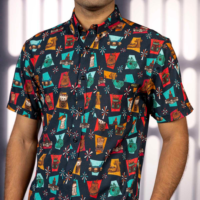 RSVLTS Star Wars Short Sleeve Shirt Star Wars™ "Cosmic Cocktails" – KUNUFLEX Short Sleeve Shirt Star Wars™ "Cosmic Cocktails" – KUNUFLEX Short Sleeve Shirt