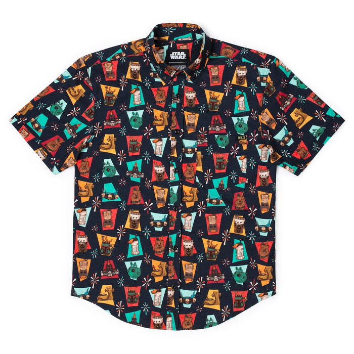 RSVLTS Star Wars Short Sleeve Shirt Star Wars™ "Cosmic Cocktails" – KUNUFLEX Short Sleeve Shirt Star Wars™ "Cosmic Cocktails" – KUNUFLEX Short Sleeve Shirt