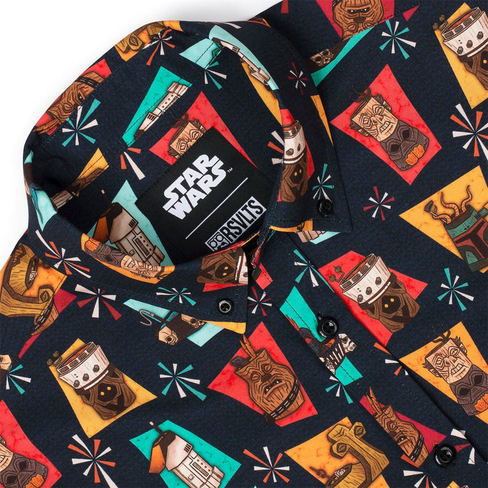 RSVLTS Star Wars Short Sleeve Shirt Star Wars™ "Cosmic Cocktails" – KUNUFLEX Short Sleeve Shirt Star Wars™ "Cosmic Cocktails" – KUNUFLEX Short Sleeve Shirt