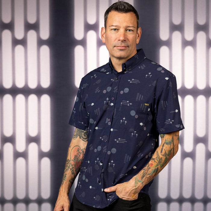 RSVLTS Star Wars Short Sleeve Shirt Star Wars™ "Echoes of Battle" – KUNUFLEX Short Sleeve Shirt Star Wars™ "Echoes of Battle" – KUNUFLEX Short Sleeve Shirt