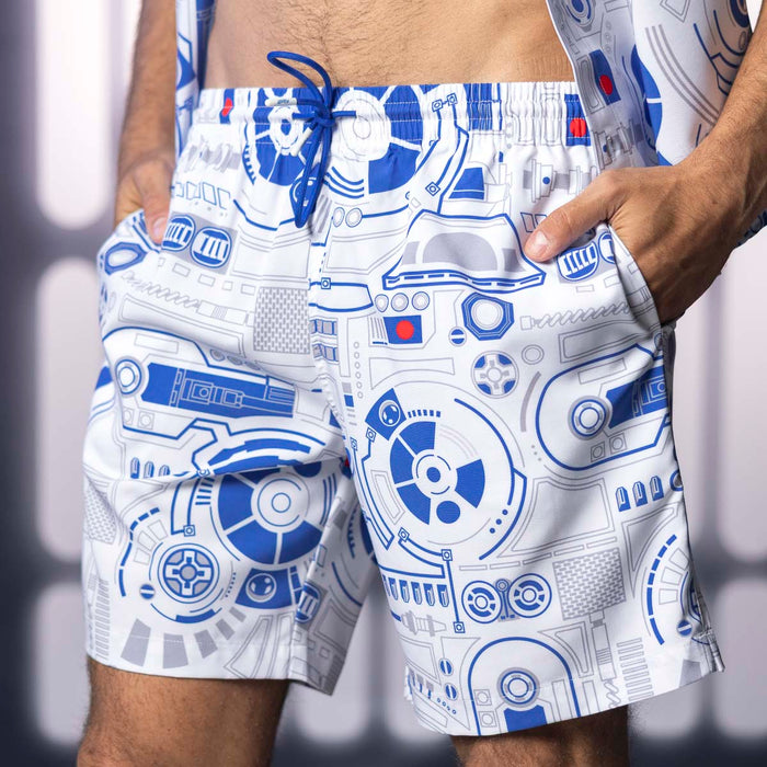 RSVLTS Star Wars Hybrid Shorts Star Wars™ "R2-Deconstructed" – Hybrid Shorts Star Wars™ "R2-Deconstructed" – Hybrid Shorts