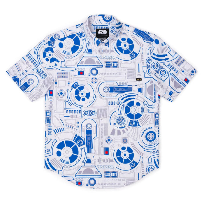 RSVLTS Star Wars Short Sleeve Shirt Star Wars™ "R2-Deconstructed" – KUNUFLEX Short Sleeve Shirt Star Wars™ "R2-Deconstructed" – KUNUFLEX Short Sleeve Shirt