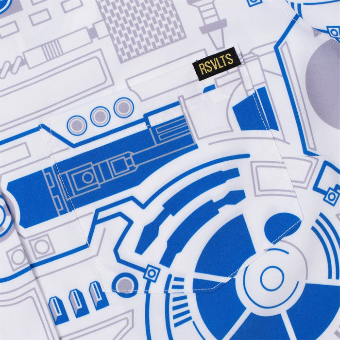 RSVLTS Star Wars Women's Short Sleeve Shirt Star Wars™ "R2-Deconstructed" – Women's KUNUFLEX Short Sleeve Shirt Star Wars™ "R2-Deconstructed" – Women's KUNUFLEX Short Sleeve Shirt