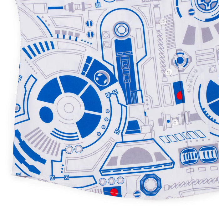 RSVLTS Star Wars Women's Short Sleeve Shirt Star Wars™ "R2-Deconstructed" – Women's KUNUFLEX Short Sleeve Shirt Star Wars™ "R2-Deconstructed" – Women's KUNUFLEX Short Sleeve Shirt