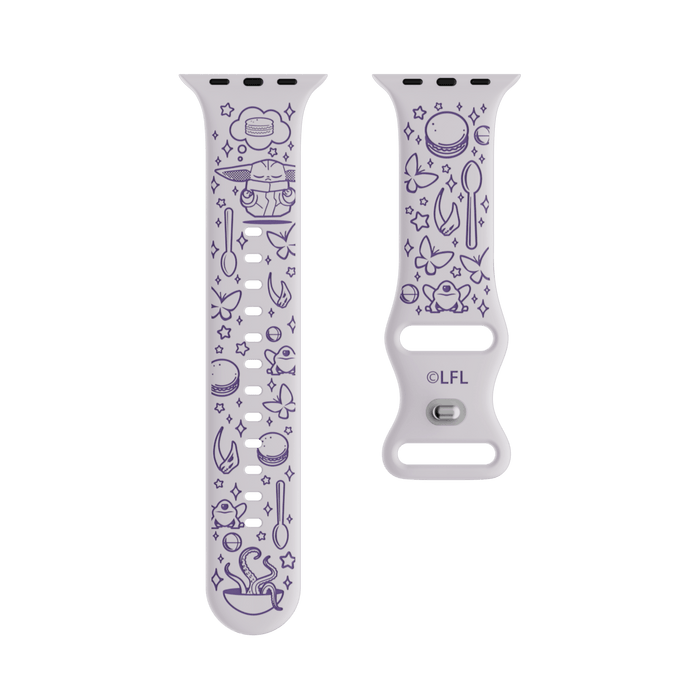 Star Wars™ Silicone Sport Apple Watch Band - Grogu's Extravaganza