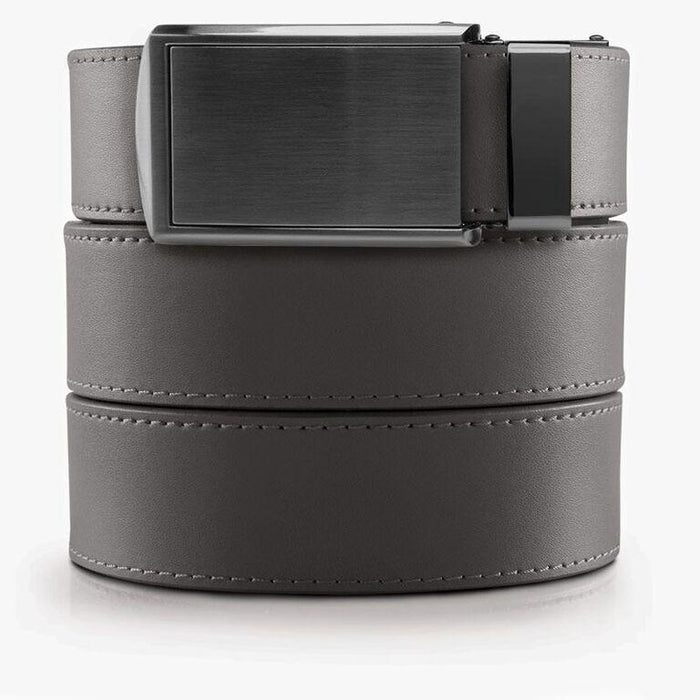 Classic Steel Grey Belts - SlideBelts