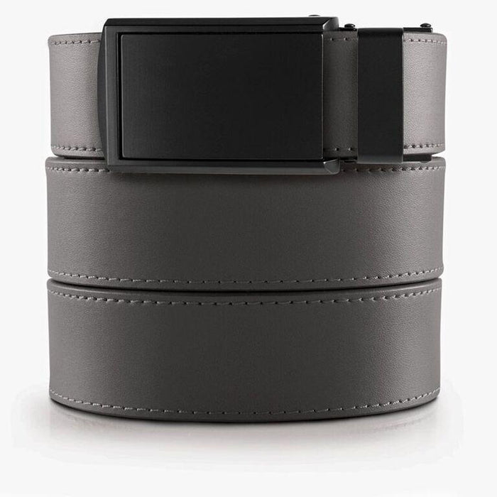 Classic Steel Grey Belts - SlideBelts