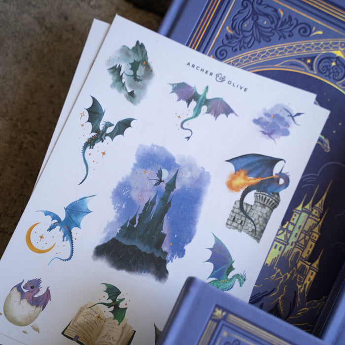 Stickers: Dragon Spire - Archer and Olive