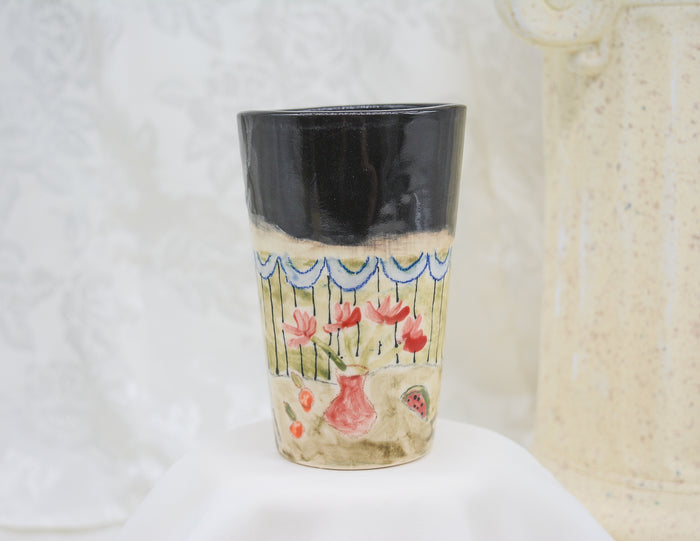 Still Life with Black Ceiling Cup
