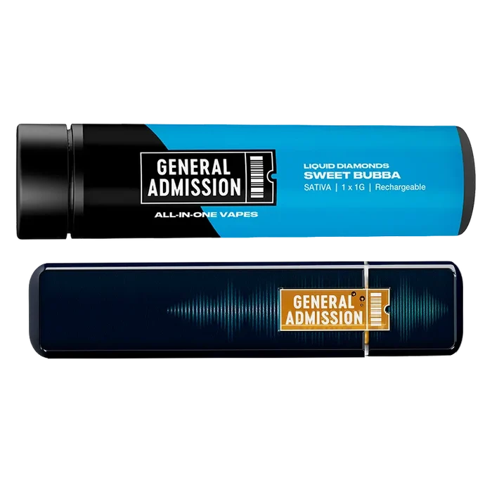 General Admission 1 g Sweet Bubba Liquid Diamond Disposable Vape Vapes