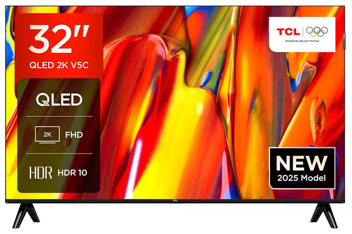 TCL 32" QLED Full HD Android Smart TV | 32V5C