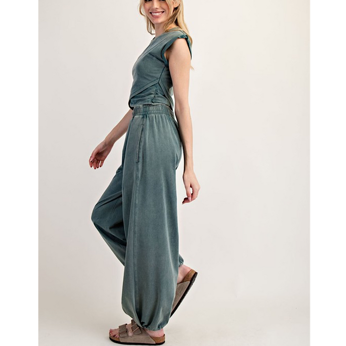 Teal Jogger Pants