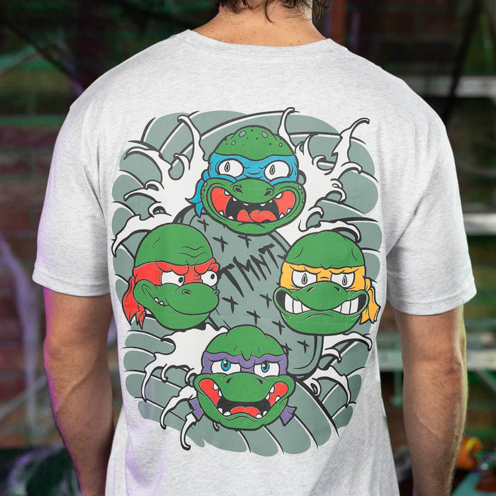 RSVLTS Nickelodeon Crewneck T-shirt Teenage Mutant Ninja Turtles "Radical Ink" – Crewneck Tee Teenage Mutant Ninja Turtles "Radical Ink" – Crewneck Tee