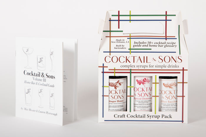 The Agave Lover’s Essential Syrup Collection (Craft Cocktail Syrup Pack - 8oz)