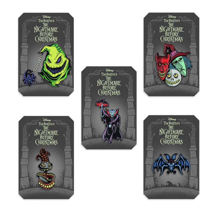 The Nightmare Before Christmas 5-Pin Set (Series 2)