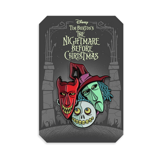 The Nightmare Before Christmas – Lock, Shock, and Barrel Enamel Pin