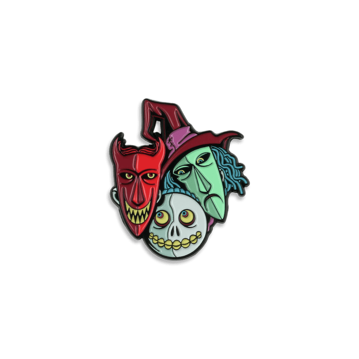 The Nightmare Before Christmas – Lock, Shock, and Barrel Enamel Pin