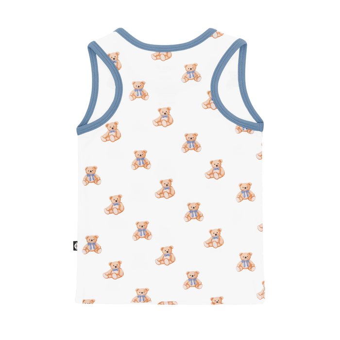 Toddler Tank Top in Teddy Bear back