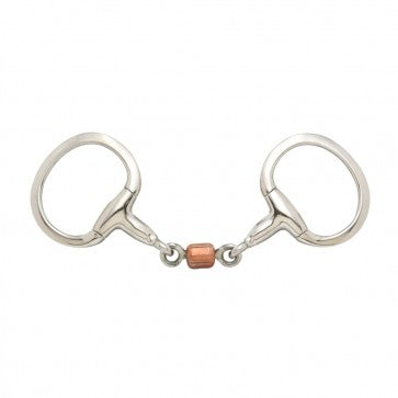 Tough1® 3-Piece Roller Eggbutt Snaffle