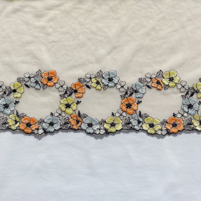 Tulle Lace #303- 7" Flower Crown