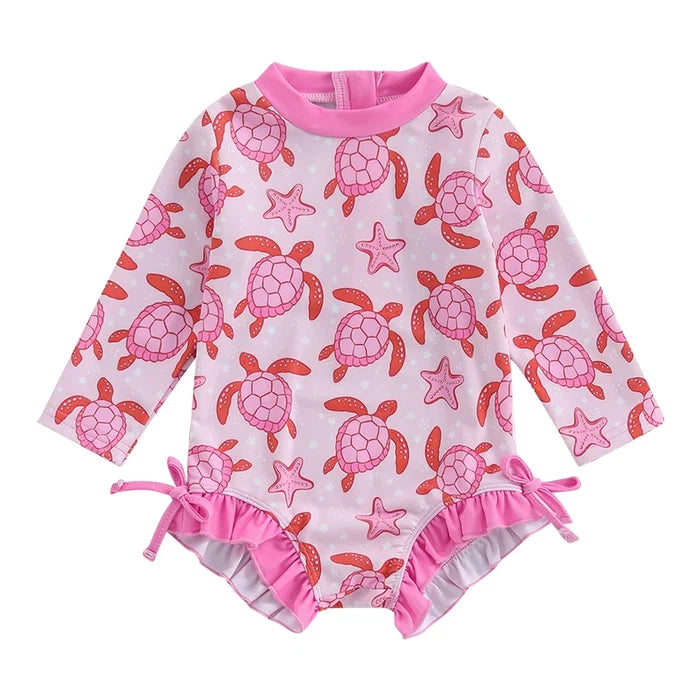 TURTLES Pink Swimsuit
