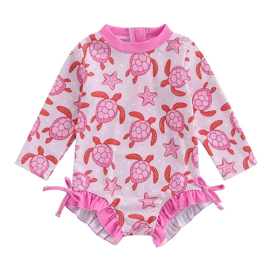 TURTLES Pink Swimsuit