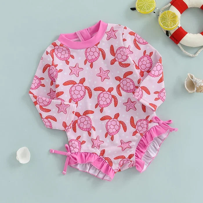 TURTLES Pink Swimsuit