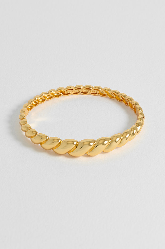 Twisted Hinged Bangle