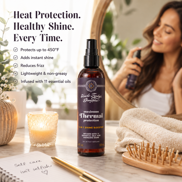 Uncle Funky's Daughter 3 in 1 Shine Booster - Maximum Thermal Protection 4oz