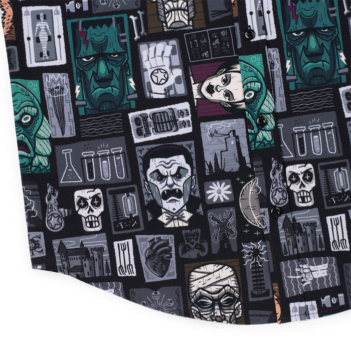 RSVLTS Universal Monsters Universal Monsters "Freaky Tiki" – KUNUFLEX Short Sleeve Shirt Universal Monsters "Freaky Tiki" – KUNUFLEX Short Sleeve Shirt