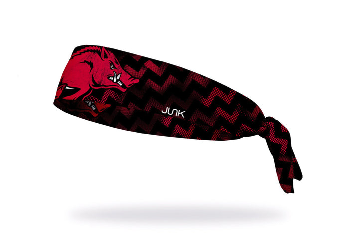 University of Arkansas: Big Red Flex Tie Headband - View 1