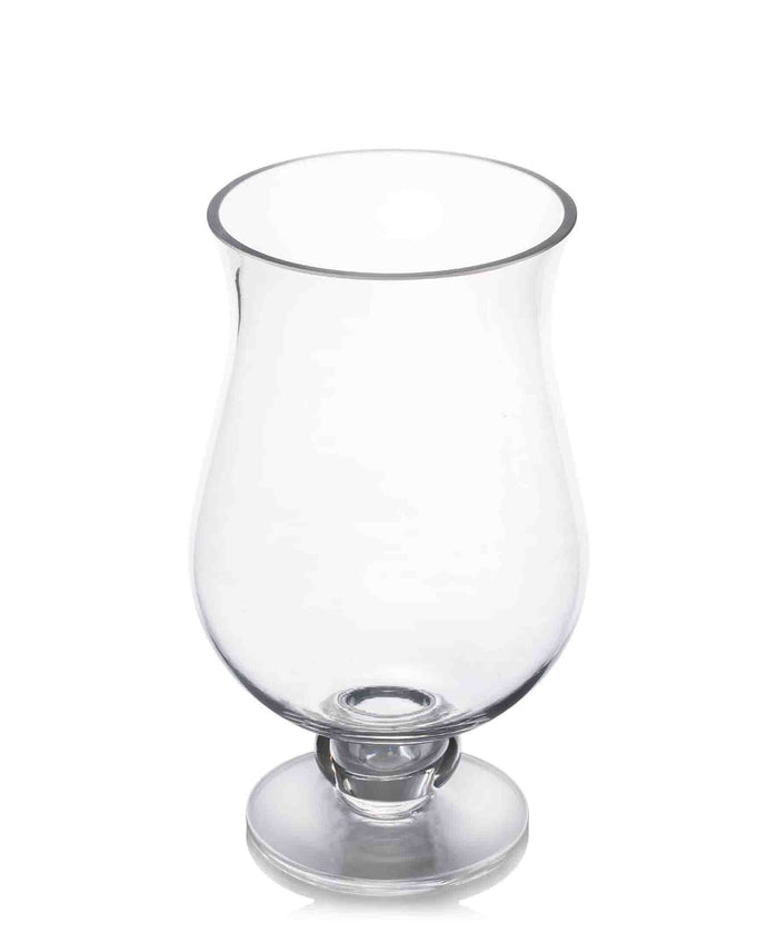 Urban Decor Hurricane Vase - Clear