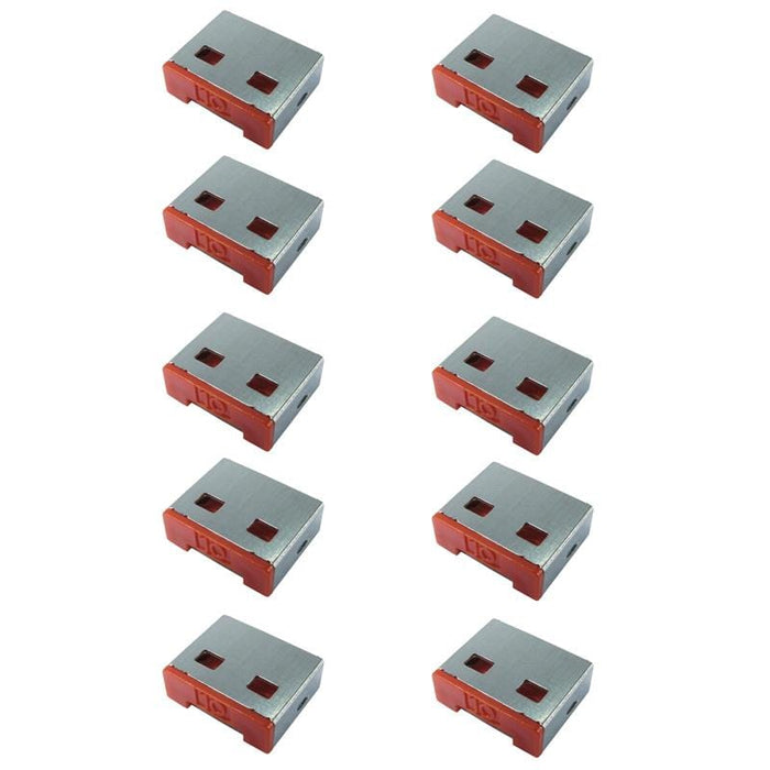 USB Port Blocks (10 pack) by The Pi Hut - The Pi Hut