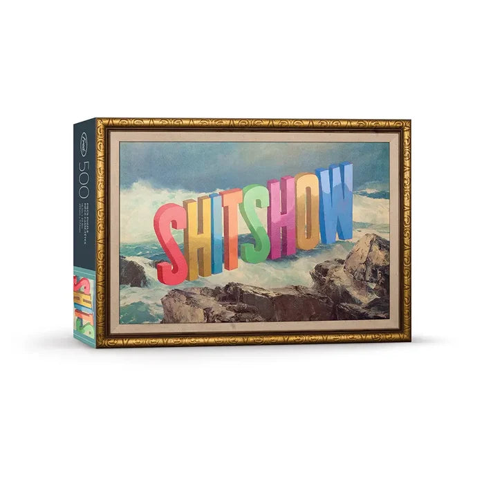 Wayne White Shitshow 500 Piece Puzzle